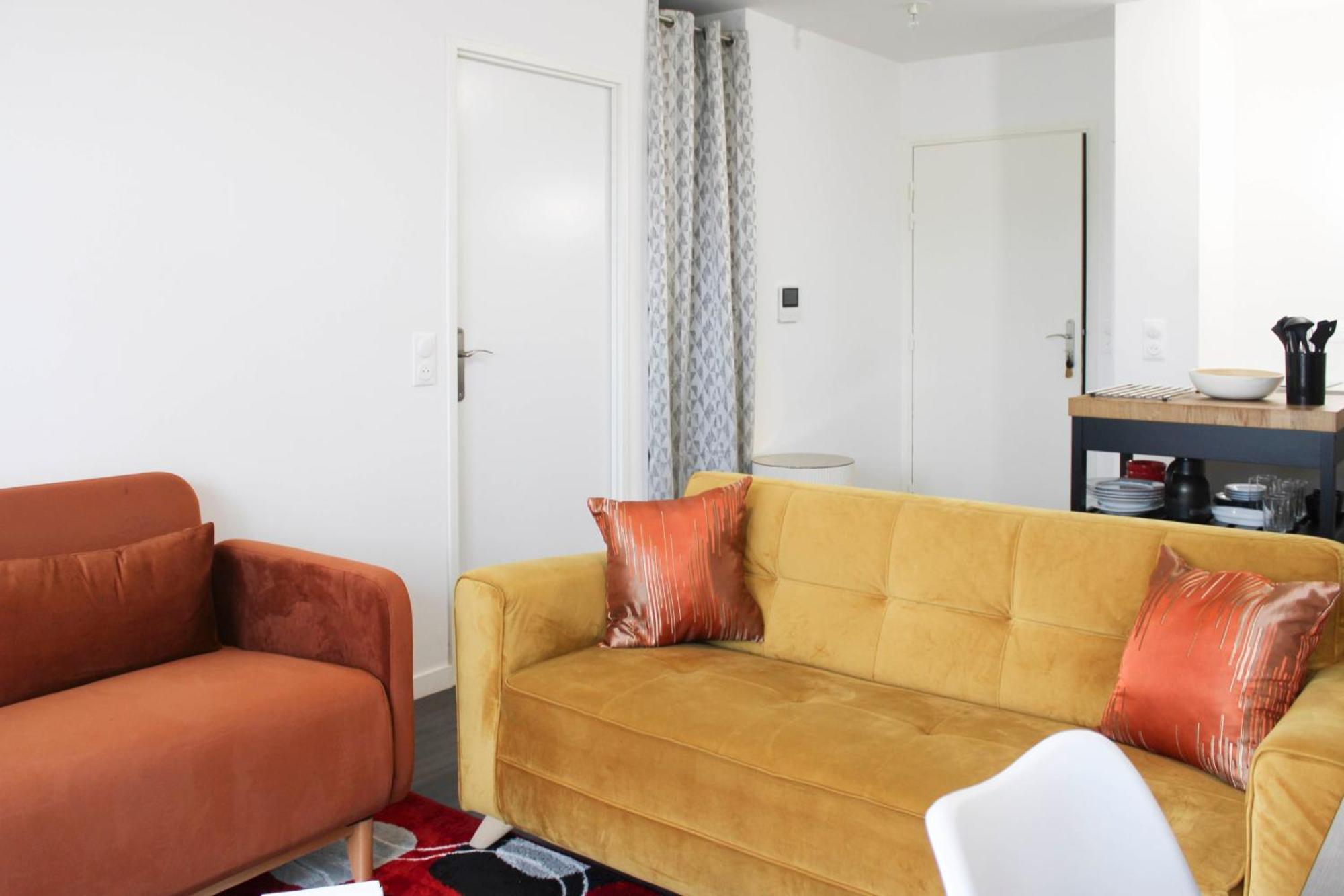 Apartmán Charming T2 Near The Basilica Of Saint-Denis Exteriér fotografie