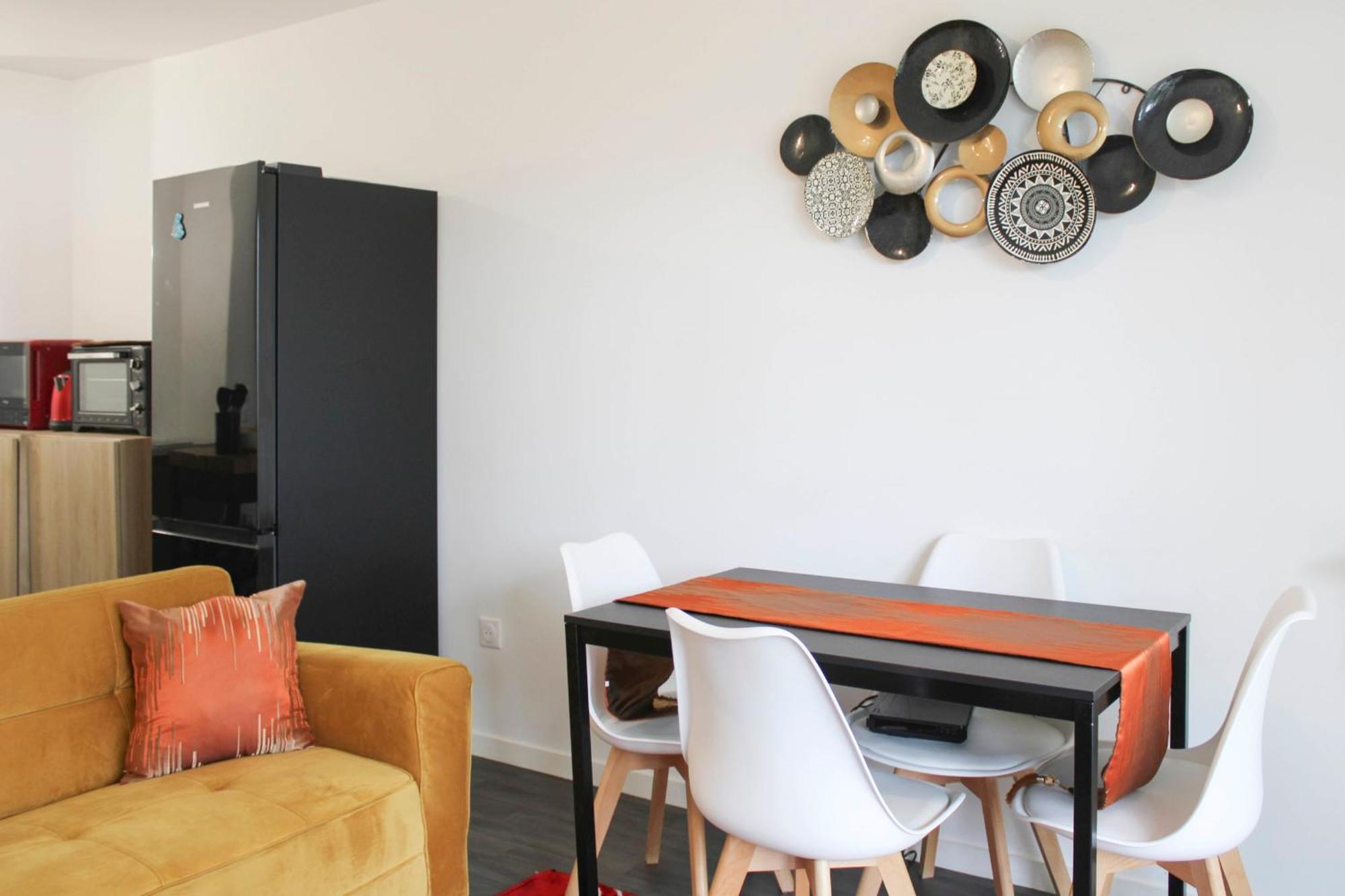 Apartmán Charming T2 Near The Basilica Of Saint-Denis Exteriér fotografie